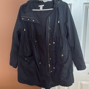 MAMA H&M Olive Green Parka Size M